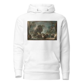 Soldiers Crossing A River by Francesco Simonini Hoodie