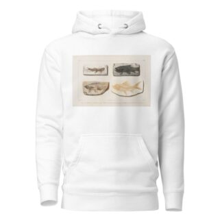 Recherches sur les poissons fossiles Pl.088 by Louis Agassiz Hoodie