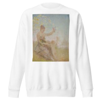 Sketch for the panel “Springtime” for the Bakhchi-Dere villa in Yalta by Jan Ciągliński Sweatshirt