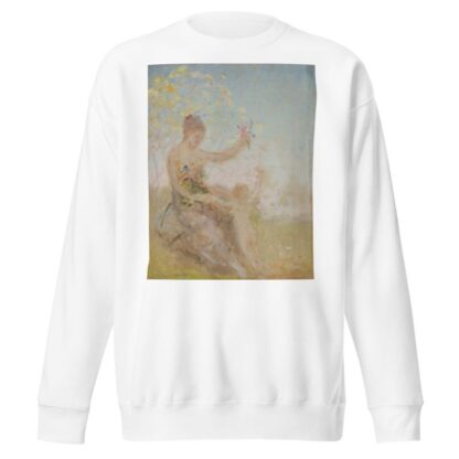 Sketch for the panel “Springtime” for the Bakhchi-Dere villa in Yalta by Jan Ciągliński Sweatshirt