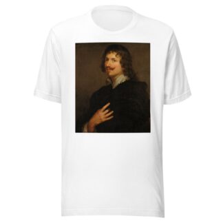 Portrait of Adriaen Hanneman by Follower of Anthony van Dyck T-Shirt