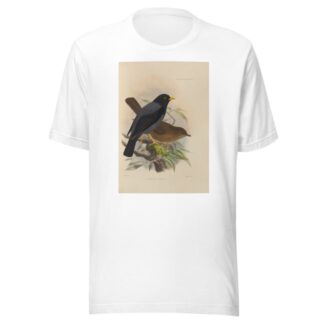 Merula Flavipes by Henry Seebohm T-Shirt
