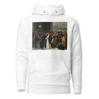 Beim Die geschlossene Bank by Eduardo Matania Hoodie