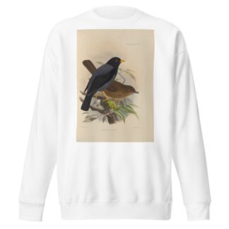 Merula Flavipes by Henry Seebohm Sweatshirt