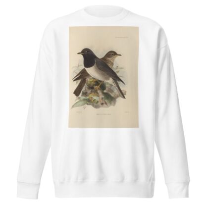 Merula Atrigularis by Henry Seebohm Sweatshirt