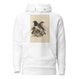 Merula Atrigularis by Henry Seebohm Hoodie