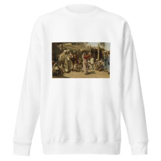 An almée’s admirers by Leopold Carl Müller Sweatshirt