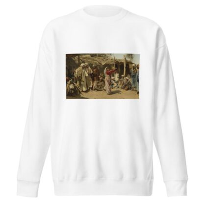 An almée’s admirers by Leopold Carl Müller Sweatshirt
