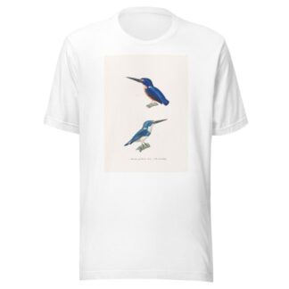 Martin-Pécheur Biru by Coenraad Jacob Temminck T-Shirt