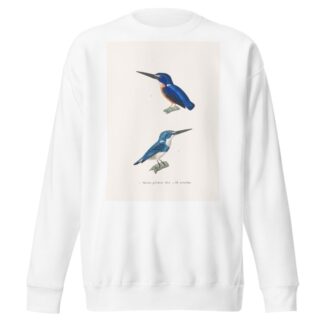 Martin-Pécheur Biru by Coenraad Jacob Temminck Sweatshirt