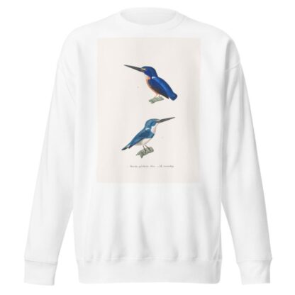 Martin-Pécheur Biru by Coenraad Jacob Temminck Sweatshirt