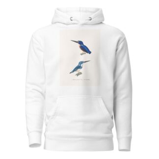Martin-Pécheur Biru by Coenraad Jacob Temminck Hoodie