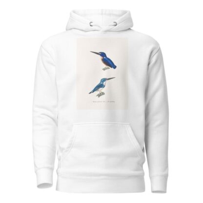 Martin-Pécheur Biru by Coenraad Jacob Temminck Hoodie