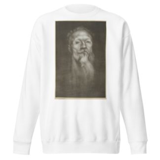 Portrait of Auguste Rodin by Eugène Carriere Sweatshirt