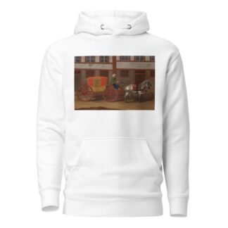A Coachman with a Team of Horses and Covered Carriage by Anonymous Hoodie