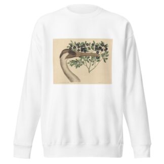 The Hooping Crane by Mark Catesby Sweatshirt