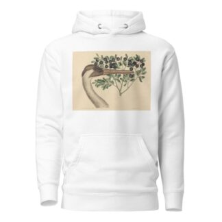 The Hooping Crane by Mark Catesby Hoodie