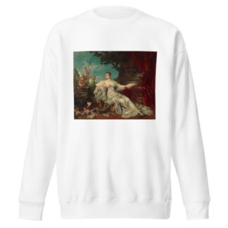 Portrait Of Countess Gabrielle Louise Marie Duchâtel by Hans Makart Sweatshirt