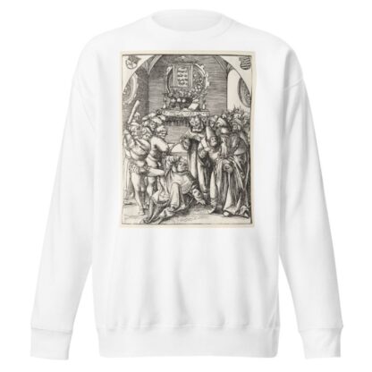 Martyrdom of St. Judas Thaddeus by Lucas Cranach the Elder Sweatshirt