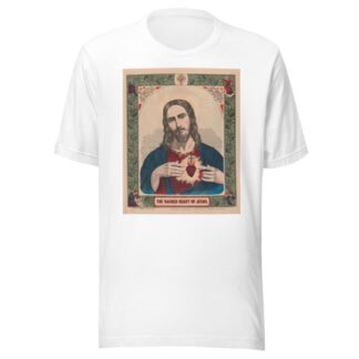 The sacred heart of Jesus by Haasis & Lubrecht T-Shirt