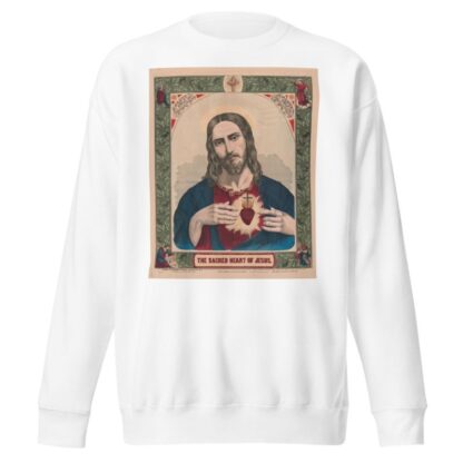 The sacred heart of Jesus by Haasis & Lubrecht Sweatshirt