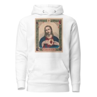 The sacred heart of Jesus by Haasis & Lubrecht Hoodie