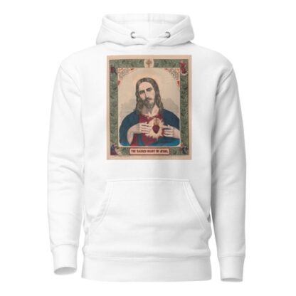 The sacred heart of Jesus by Haasis & Lubrecht Hoodie