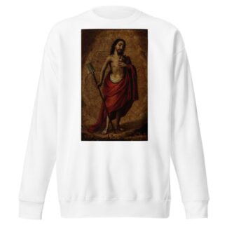 Portrait of Christ by Cristóbal De Villalpando Sweatshirt