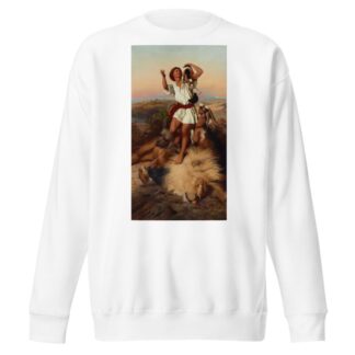 David’s first victory by William Strutt Sweatshirt