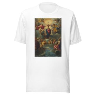 The Coronation Of The Virgin By The Holy Trinity by Matthäus Gundelach T-Shirt