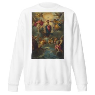 The Coronation Of The Virgin By The Holy Trinity by Matthäus Gundelach Sweatshirt