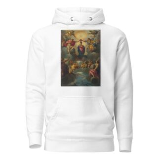 The Coronation Of The Virgin By The Holy Trinity by Matthäus Gundelach Hoodie
