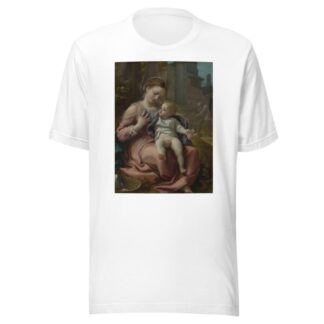 Mary with basket by Correggio T-Shirt