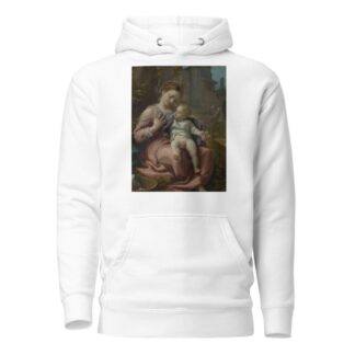 Mary with basket by Correggio Hoodie