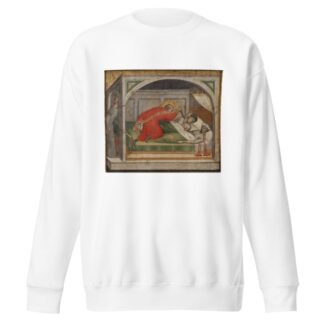 St Julianus Murdering his Parents by Spinello Aretino Sweatshirt