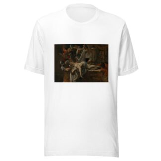 St. Sebastian Thrown Into The Cloaca Maxima by Ludovico Carracci T-Shirt