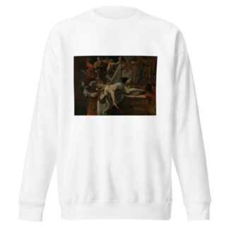 St. Sebastian Thrown Into The Cloaca Maxima by Ludovico Carracci Sweatshirt