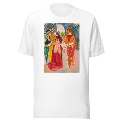 Christ and the Adulteress by Karl Isakson T-Shirt