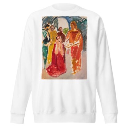 Christ and the Adulteress by Karl Isakson Sweatshirt
