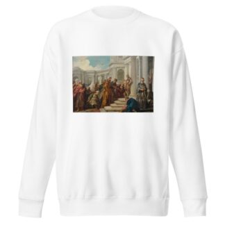 Mordecai’s disdain by Jean-François de Troy Sweatshirt