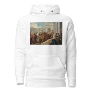 Mordecai’s disdain by Jean-François de Troy Hoodie