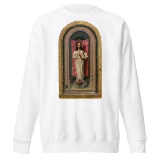 Christ Salvator Mundi by Master of 1499 Sweatshirt