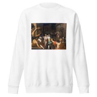 Judith Displays the Head of Holofernes by Abraham Bloemaert Sweatshirt