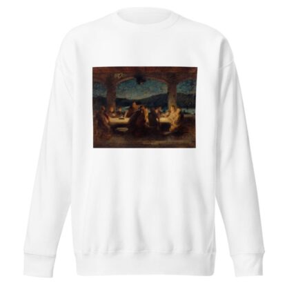 La Cène by Alexandre Falguière Sweatshirt