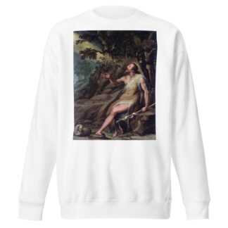 Saint John the Baptist in the Wilderness by Denys Calvaert Sweatshirt