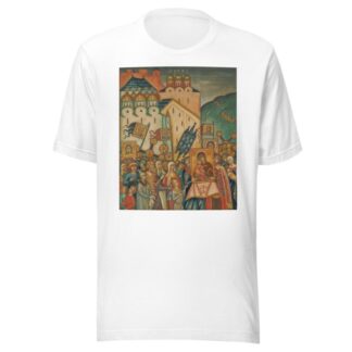 The Feast Of Orthodoxy by Dmitri Semenovich Stelletsky T-Shirt