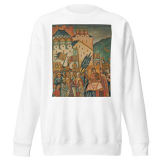 The Feast Of Orthodoxy by Dmitri Semenovich Stelletsky Sweatshirt