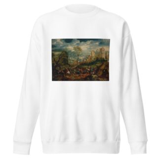 The Road to Calvary by Herri met de Bles Sweatshirt