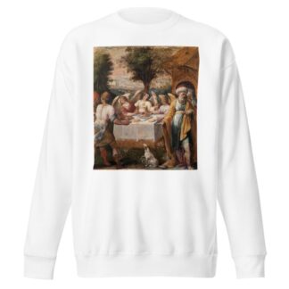 Abraham And The Three Angels by Avanzino Nucci Sweatshirt
