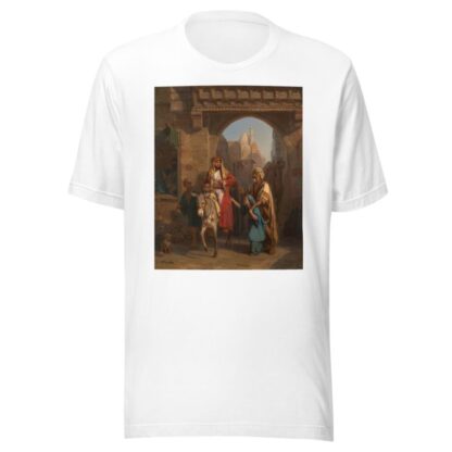 Jeune mendiante dans une rue du Caire by Edouard Girardet T-Shirt